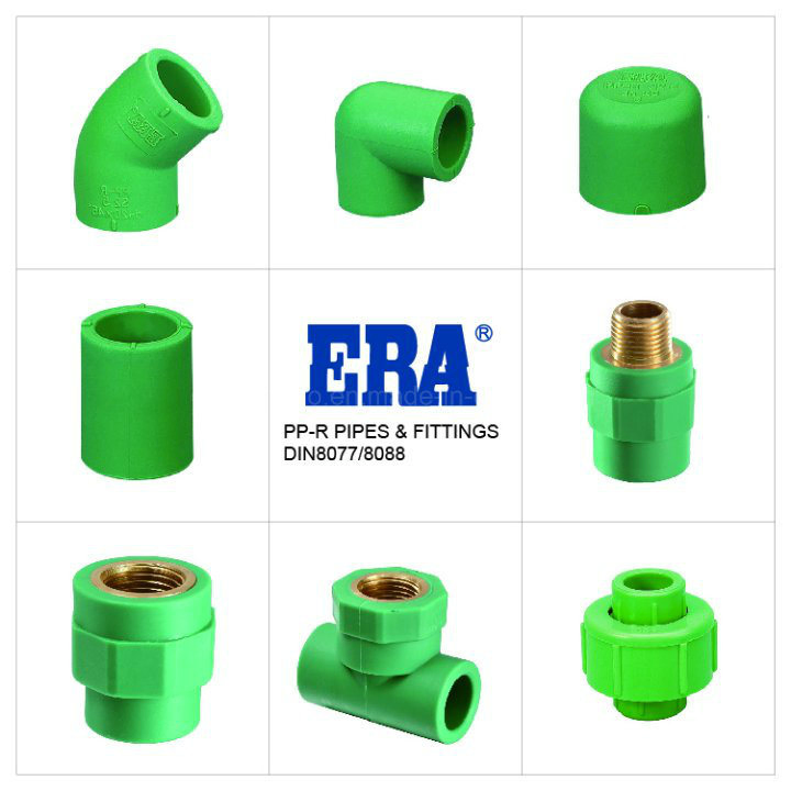 Era Piping Systems (DIN8077/8088) Dvgw Certificate PPR Pipe Fitting Weld in Saddle