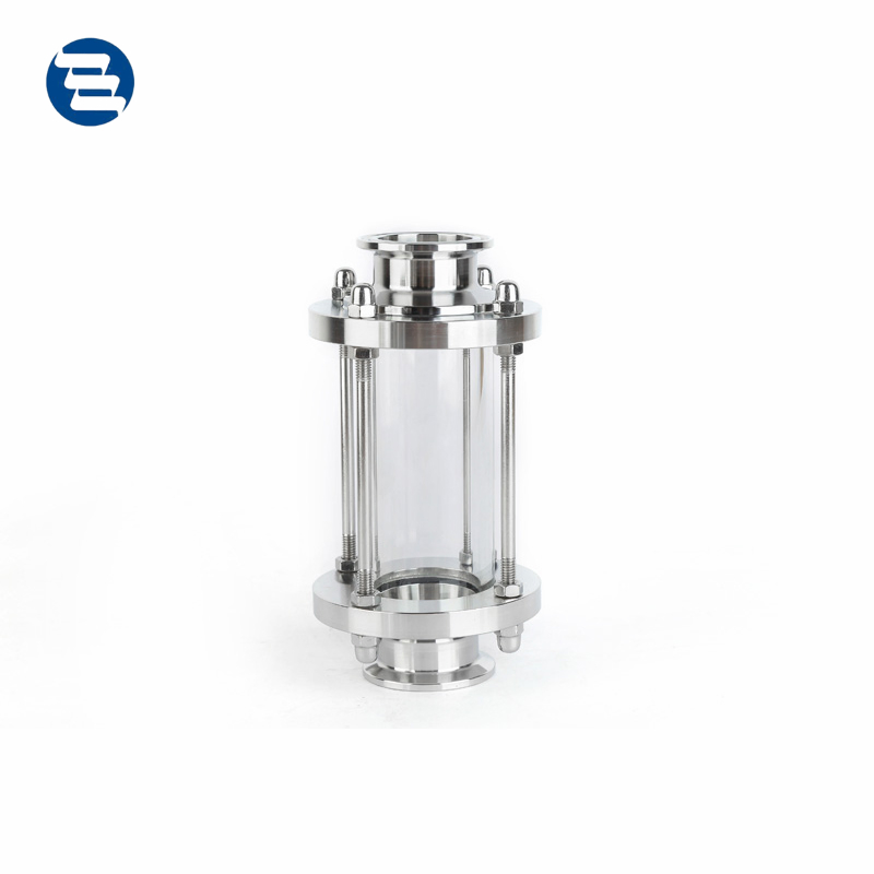 Santahi 304/316L Stainless Steel Sanitary 360 Tube Fitting Tubular Sight Glass