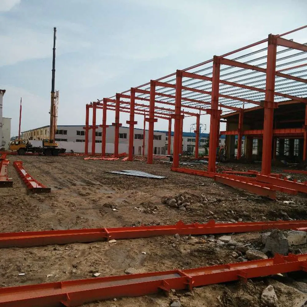 Cn Ready Made Cheap Prefabricated Steel Frame Structure Building Storage Warehouse for Sale