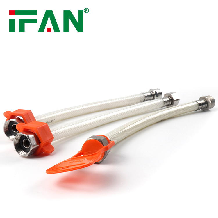 Ifan Good Price Plastic Nylon Flexible Hose 1/2" Nylon Flexible Hose Factory Direct Sell Flexible Hose