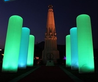 New Products 1m/4m/ 5m Advertising Inflatable Pillar Air Tight Column Lighting Inflatable Tube