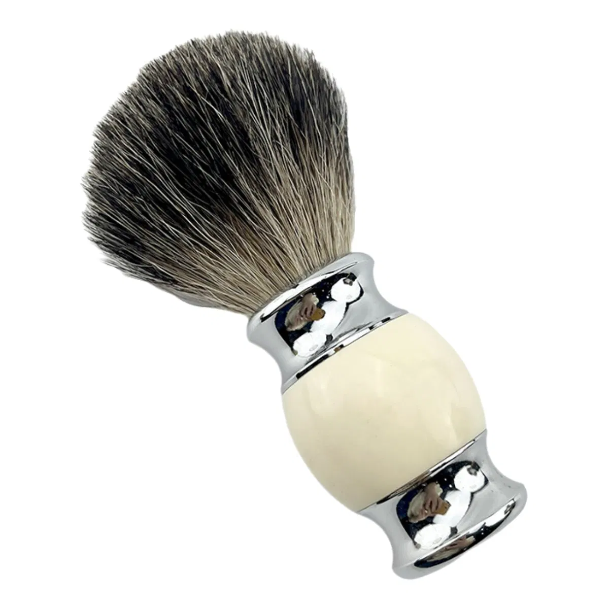 Deep Cleaning Smooth Detangling Thick Curly Beards Tool Nylon Shaving Brush