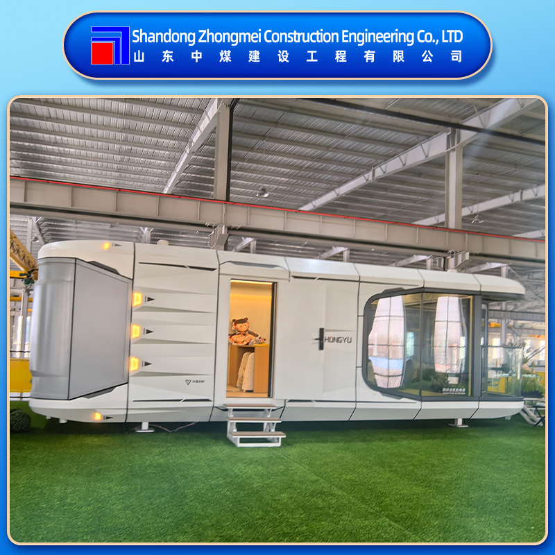 Modern Space Capsule Cabin with Insulated Wall and Flooring