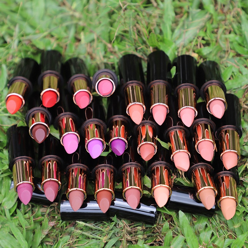 Custom Logo Waterproof Private Label Lipstick Makeup Vegan Matte Lipstick
