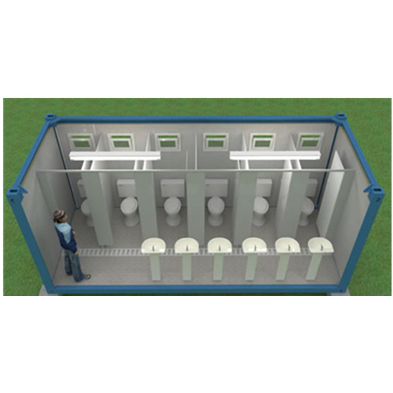 Knock Down Module Casas De Camping Bathroom Portable Toilet Container