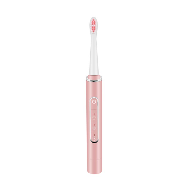 Electric Toothbrush Ipx7 Green White Pink Candy Color Rechargeable Adult Sonic Toothbrush