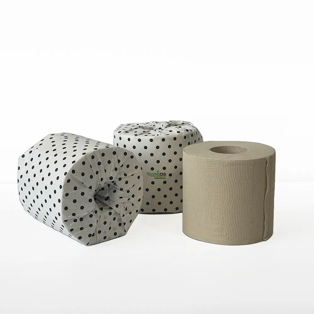 Sourcing High Quality OEM Recycled Pulp Eco-Friendly White Bamboo Toilet Tissue Paper for Family/Corridor/Offices/Restaurants/Hotels