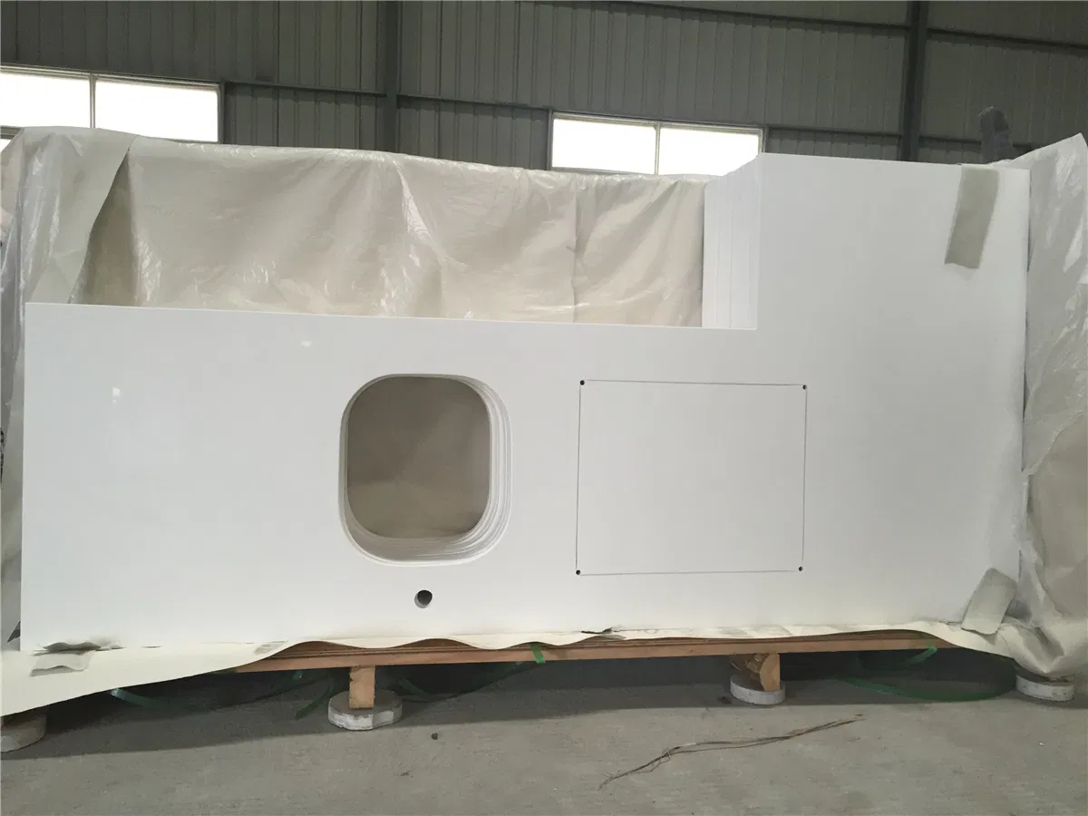 Wholesale Large Slab Quartz Prefabricated Quartz Countertops