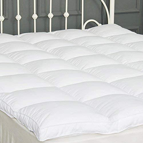 Customized Thick Winter White Goose Down Mattress Topper