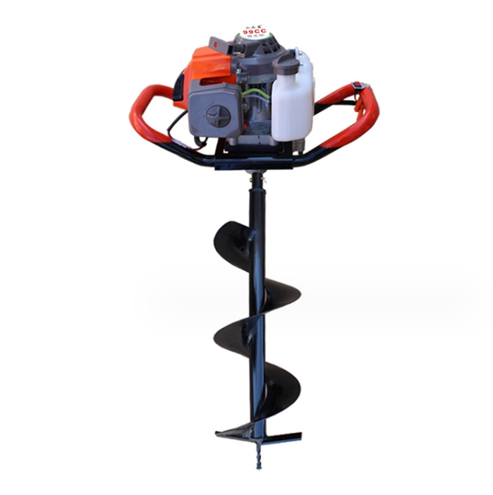 Portable Gasoline Ground Drill High-Power Soil Loosening Drill