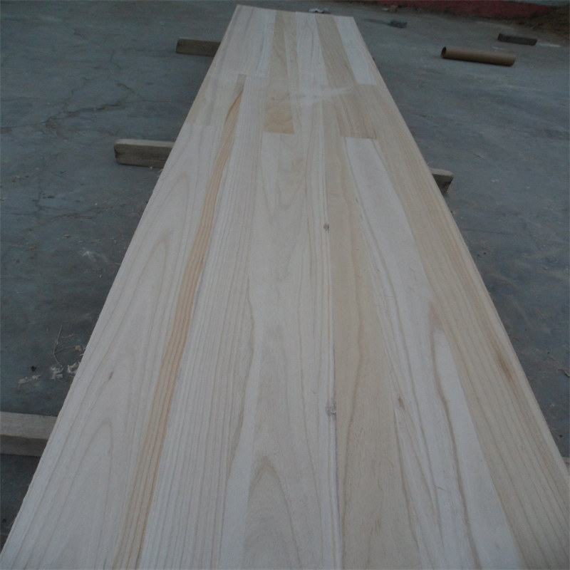 China Factory Direct Sales Paulownia /Pine/Poplar Solid Wood Panels Finger Joint Board Edge Glued Board
