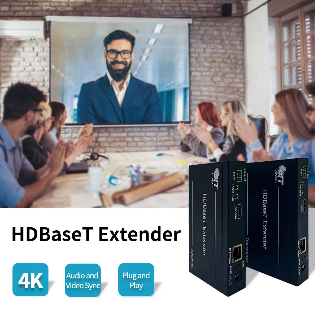 HDMI экстендер для видео-стены, 4Kx2K, 100 м