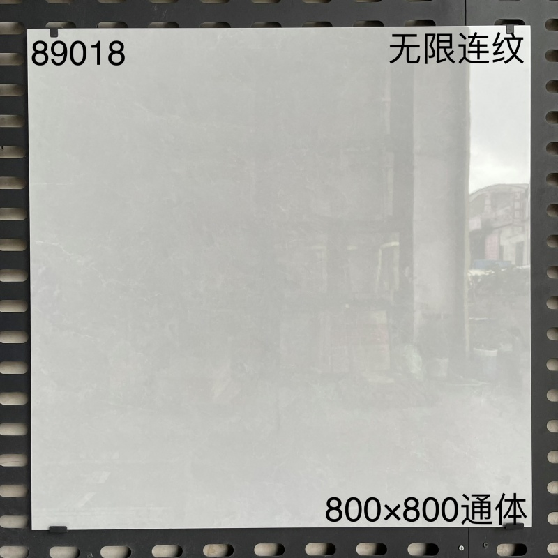 80X80cm Glossy Marble Firebrick Floor Tiles Polished Glazed Porcelanto Porcelain Grey Ceramic Tile for Living Room