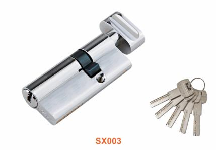 Brass Material Door Hardware Handle Lock Key Cylinder (SX003)