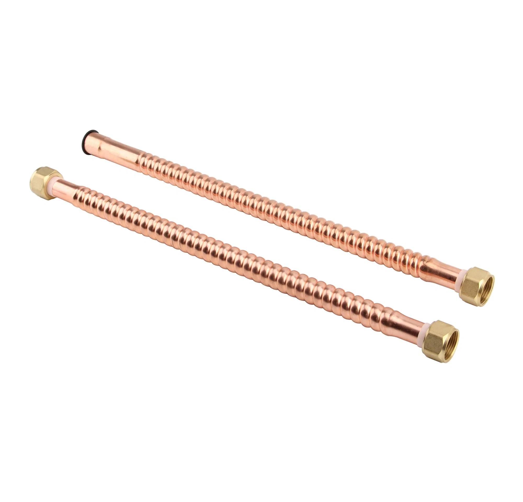 Premium Copper Corrugated Connector for Efficient Water Heating