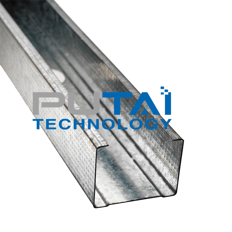 Putai Metal C U Stud Track for Building Construction Drywall Ceiling Profile