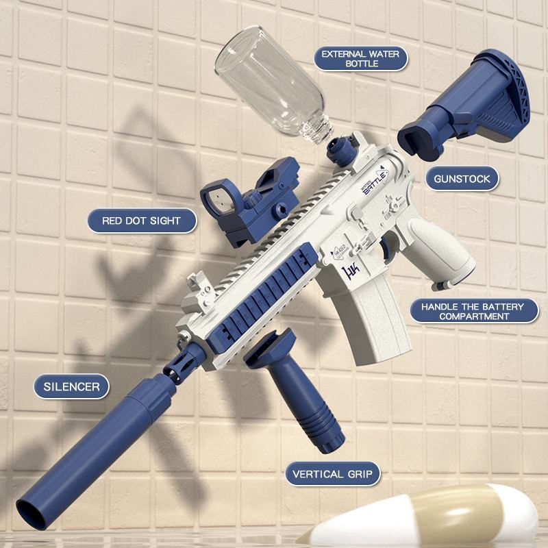 Электронная игрушка M416 с водяным пистолетом