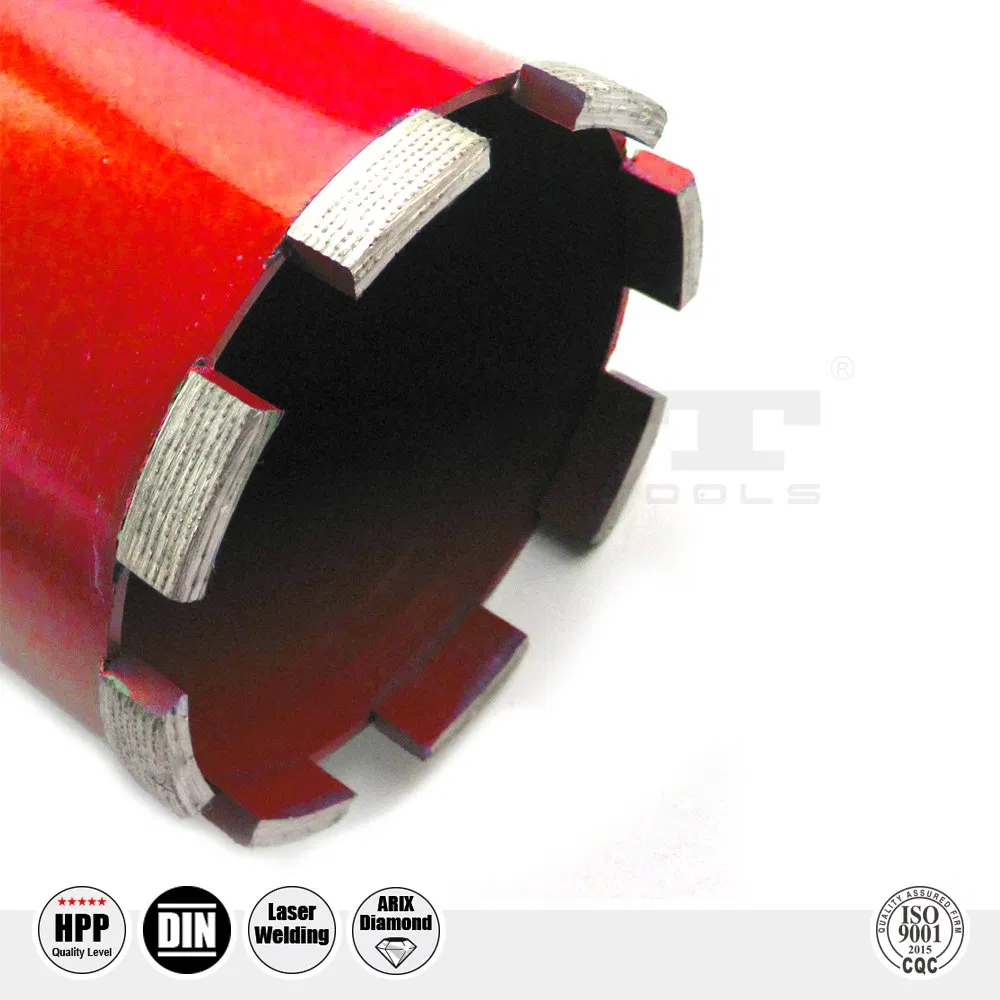 Arix Lma Laser Welded Sharp Diamond Core Drill for Concrete Brick Stone Granite Marble Core Drilling