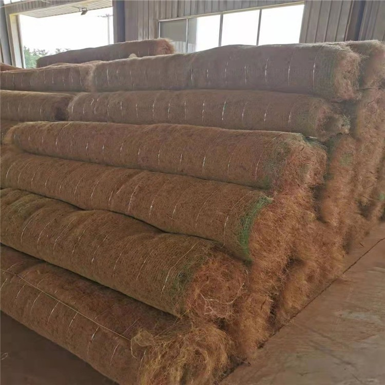 200g 300g 400g 500g 600g Erosion Control Blanket Coir Coconut Fiber Geotextile for Slope Reinforcement