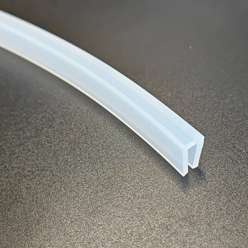 Durable Silicone Rubber Profile Strip for Door Sealing Use