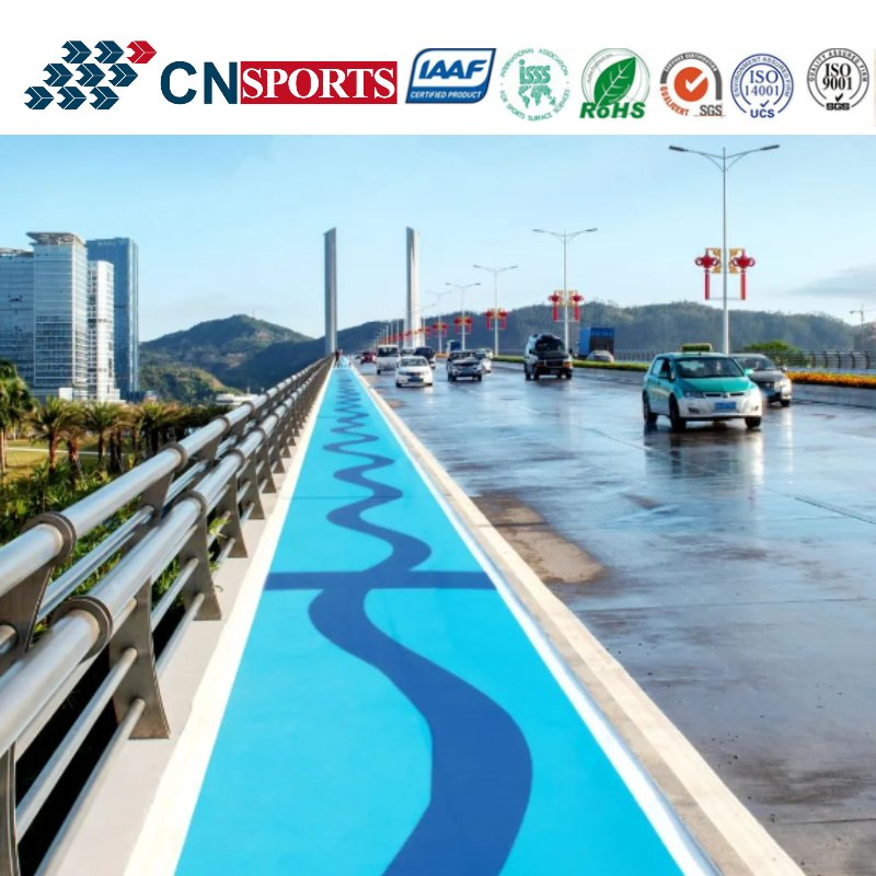 Cn-C06 Wear Resistance and Uvioresistant Color Crystal Road Flooring