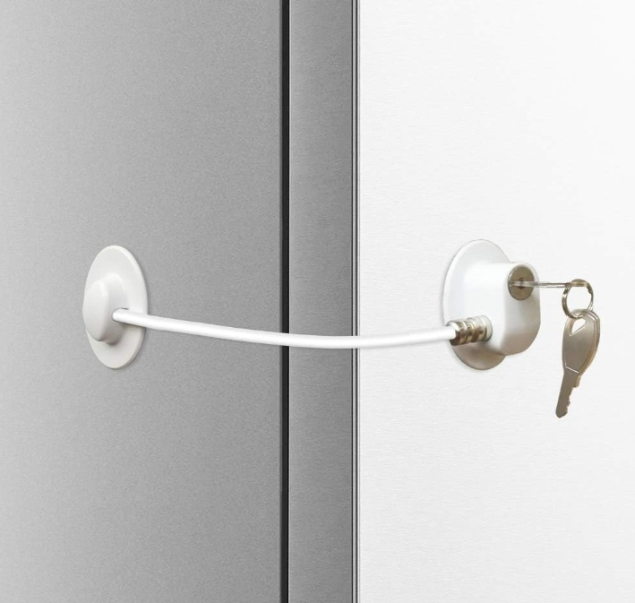Hot-Sale Easy to Install Child Safety Zinc Alloy Lock for Sliding Window/Cabinet/Drawer Security