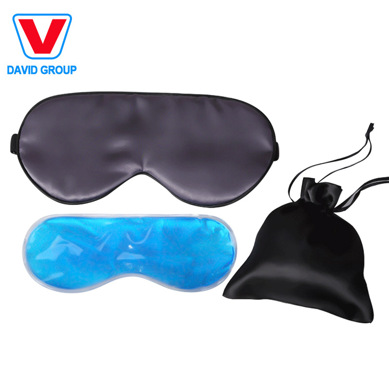 Custom Brand Soft Sleeping Eye Mask with Pouch