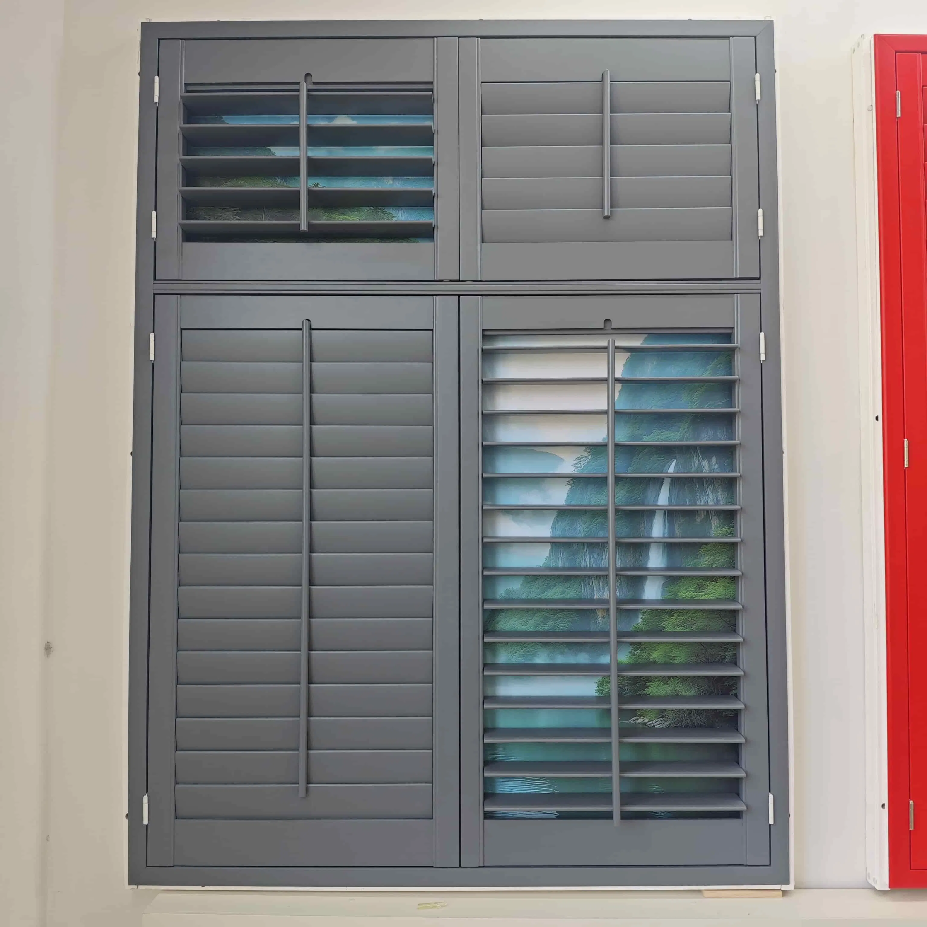 California Shutters Tier-on-Tier Plantation Window Shutters