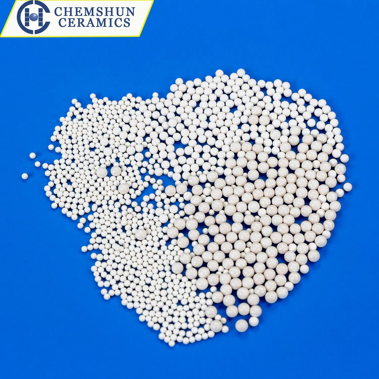 Manufacturer Supply Industrial Ceramic Alumina Ball Bead for Mill Grinding