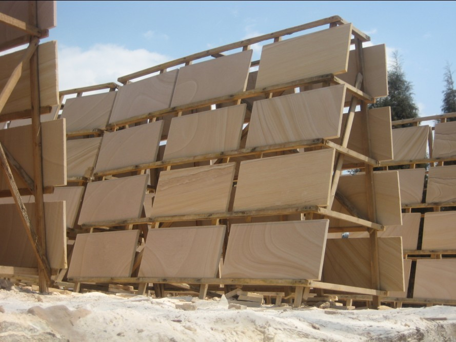 Natural Stone Landscape Sandstone Tiles for Wall and Flooring Paving