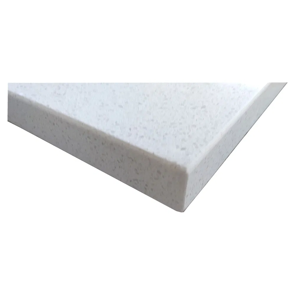 Custom Solid Surface Blanco Maple White Quartz Stone Countertop for Kitchen/Bathroom