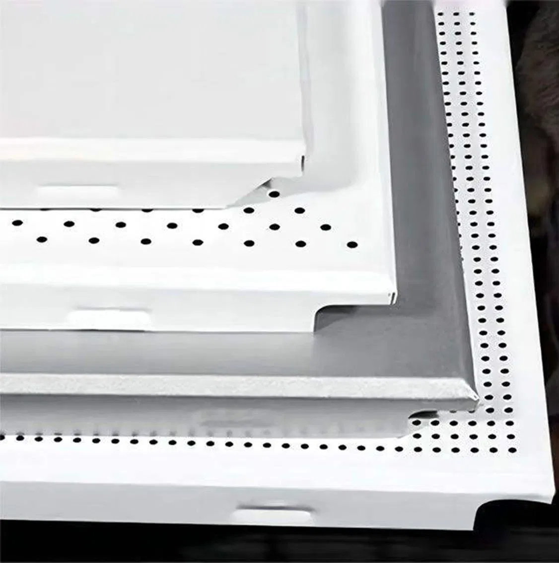 Decorative Touch Acoustic Aluminum Metal Ceiling Panel Soundproof Aluminium Acoustic Panel Ceiling Covering Ceiling Decoration