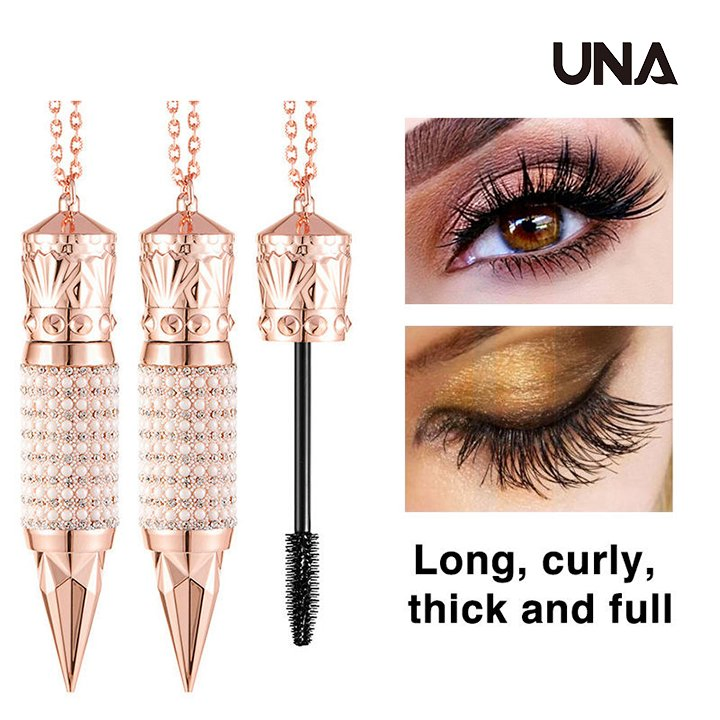 Waterproof Long Lasting Quick Dry Thick Curling Lengthening Makeup Eyelashes Queen's Scepter 3D Slender Mascara