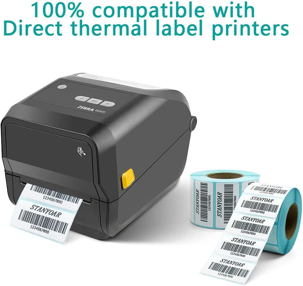 Premium Address & Barcode Sticker Paper for Thermal Printers