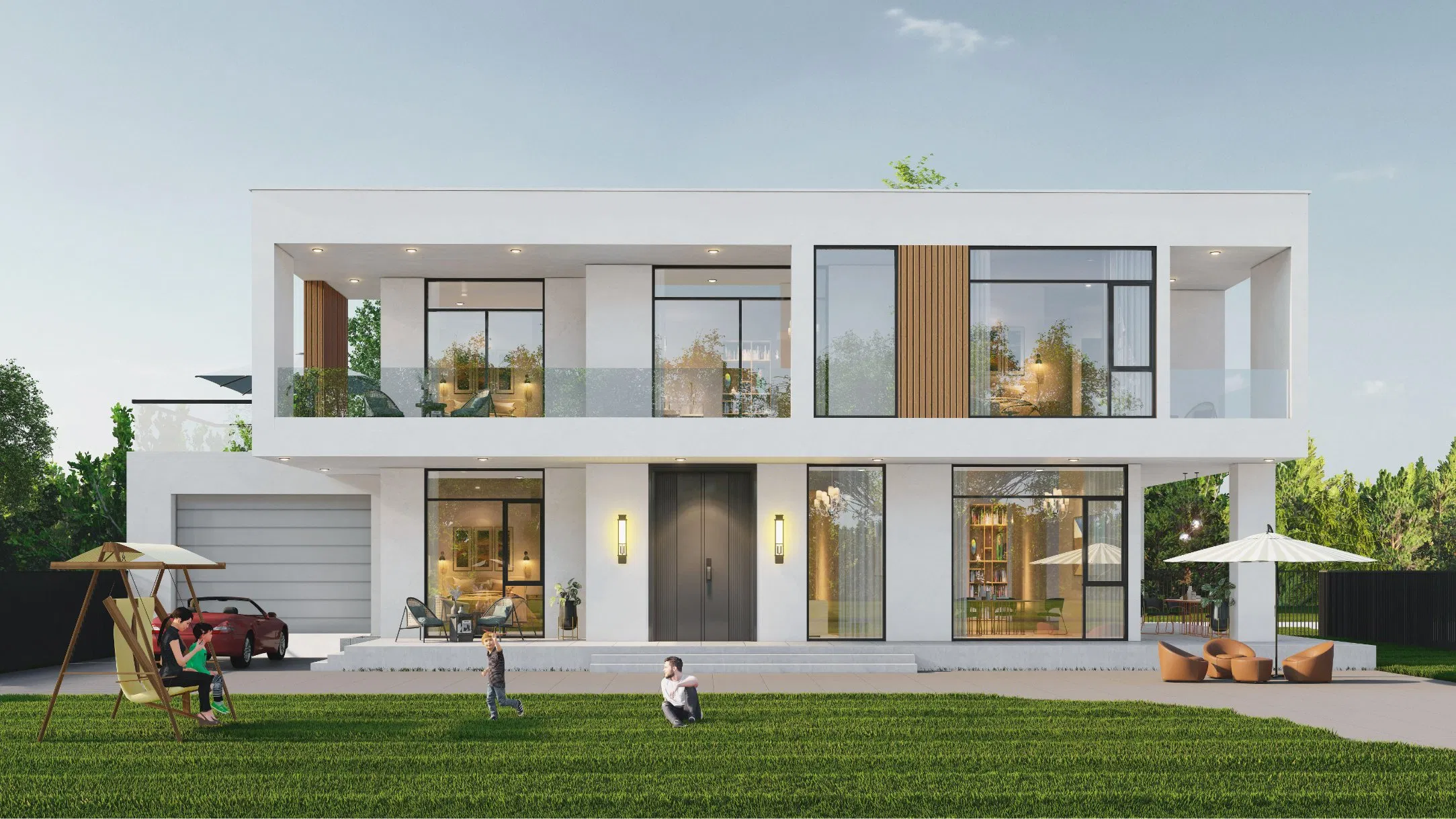 Customizable Modular Steel Structure for Mini Villa Construction with Professional Design Good Quality Low Cost