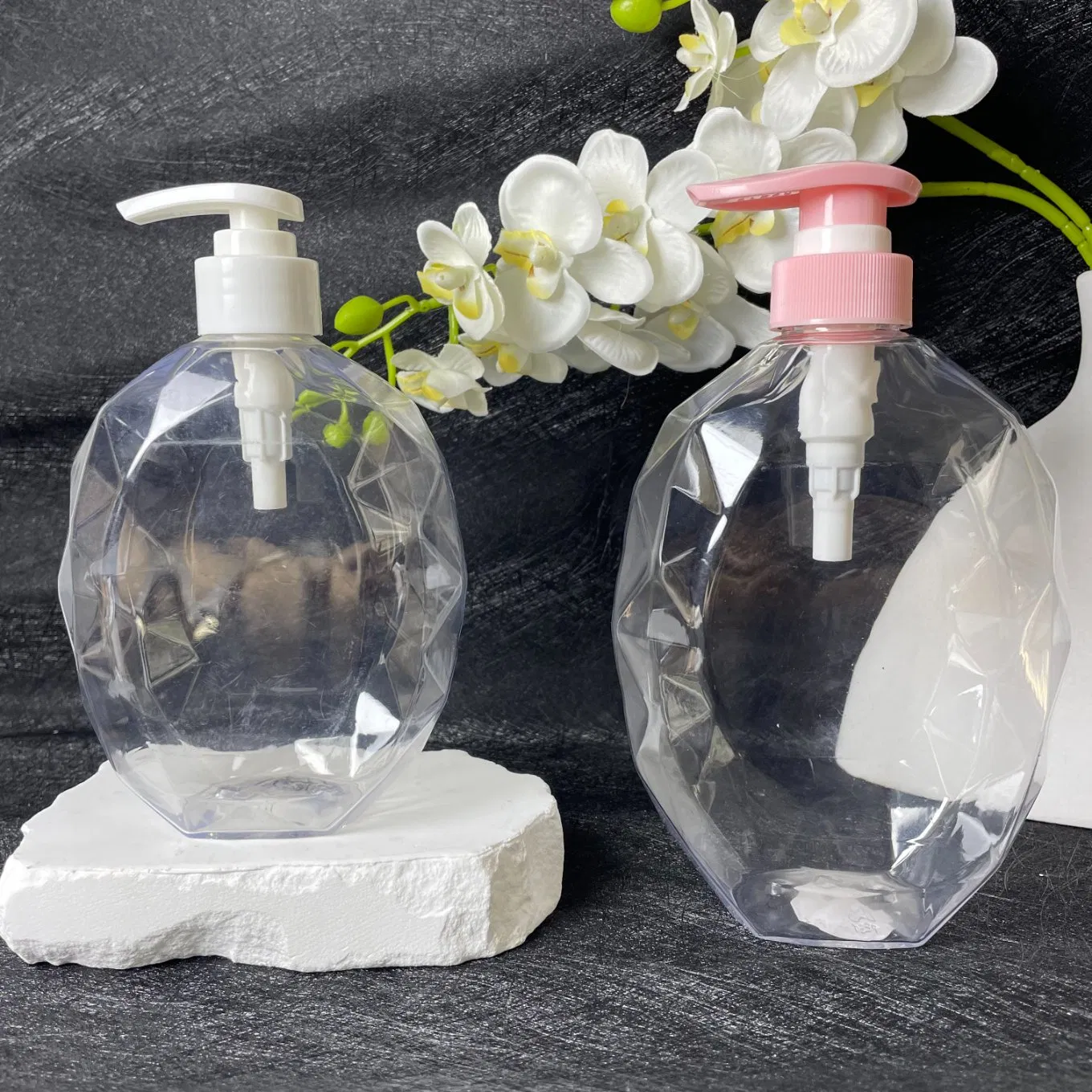 300ml (10oz) Clear Plastic Facial Cleanser Bottle - Ideal Packaging for Cleansing Oil