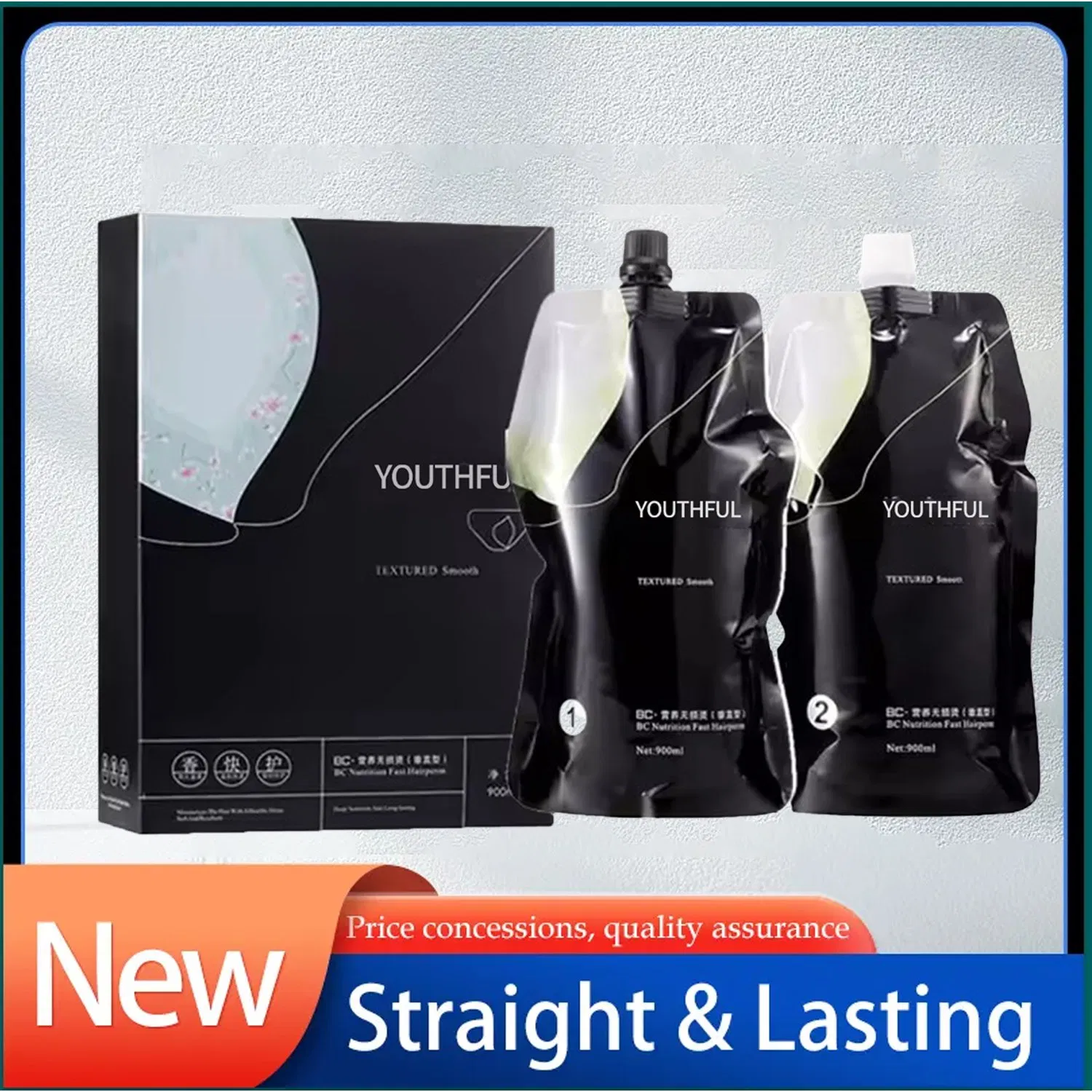 Long Lasting Permanent Rebonding Hair Perm Hair Straightening Perm Cream