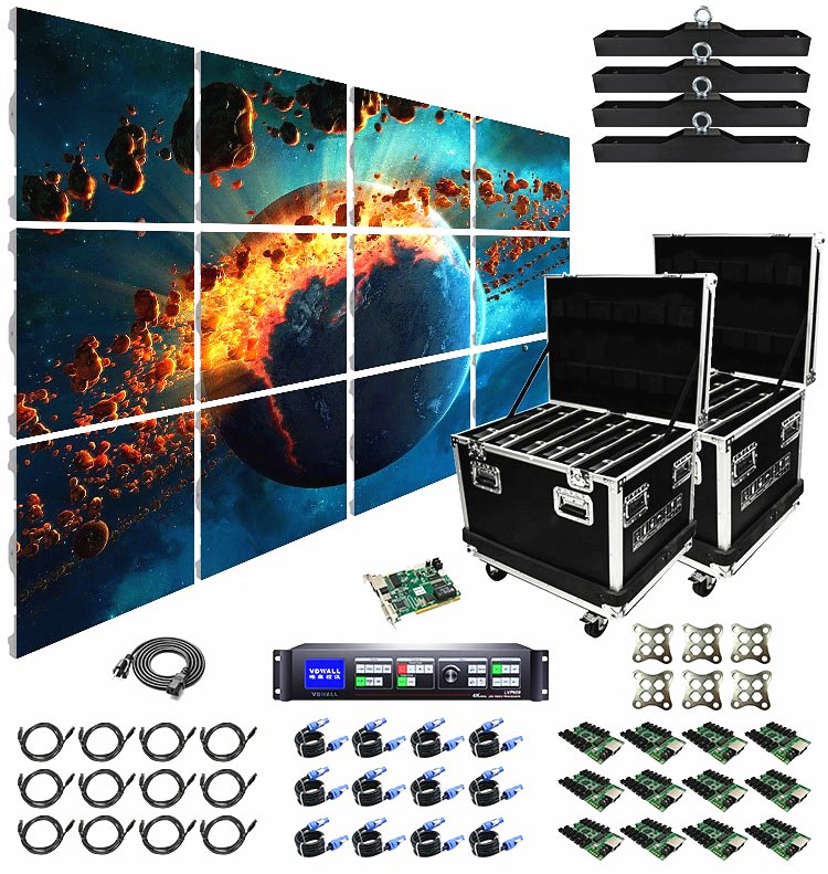 Ingscreen Ultra Thin Smart Big LED Video Wall Panel, 55" LCD Splicing Screen
