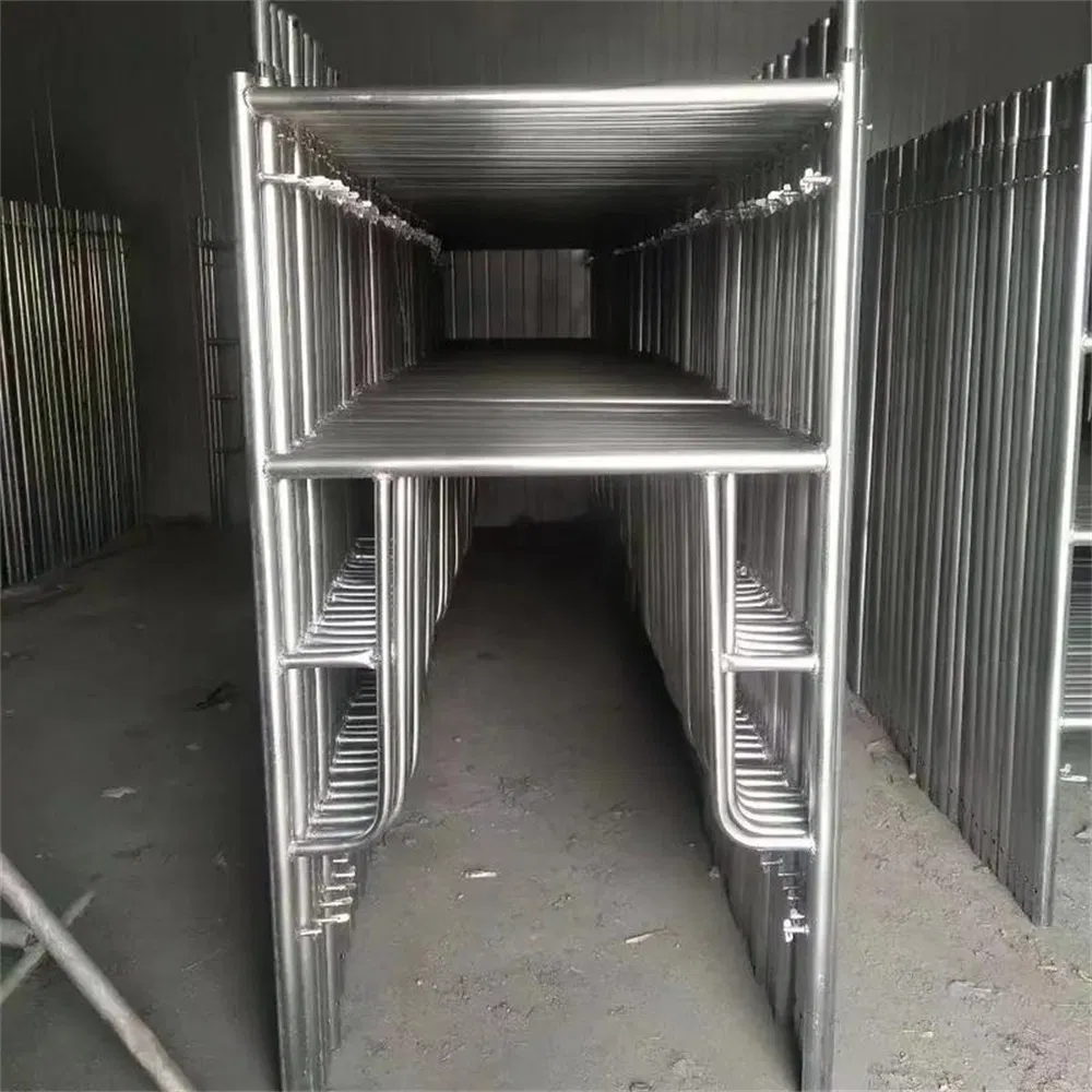 Heavy Duty Layher HDG/Painted/Powder Galvanized Scaffolding Ledger Brace Ringlock Steel