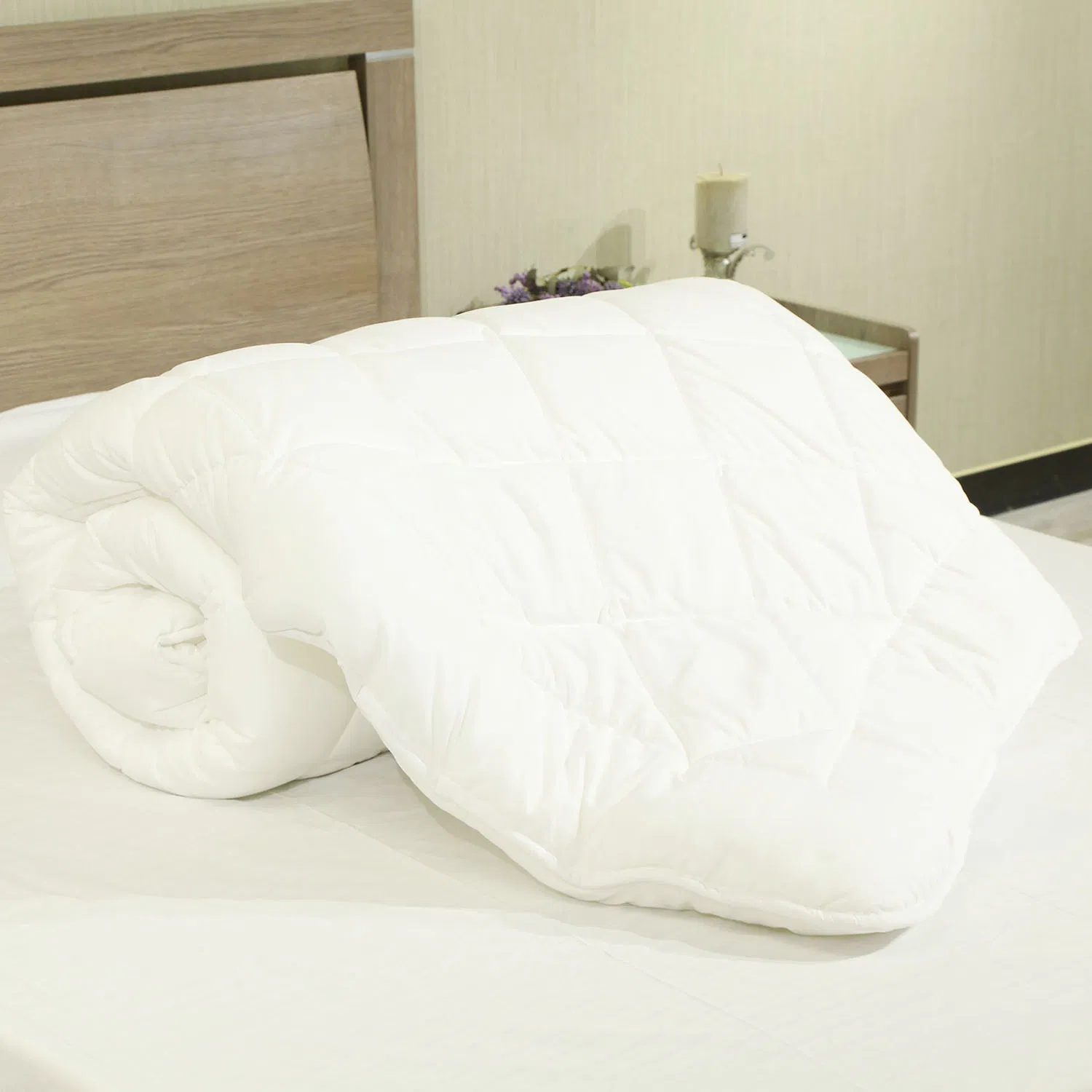 Virgin Polyester 7Dx64 3D Material Thick Quilt for Good Sleep