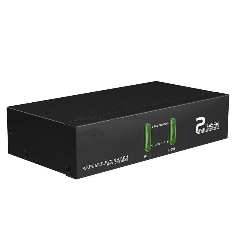 Автоматический 2-портовый USB KVM-переключатель HDMI