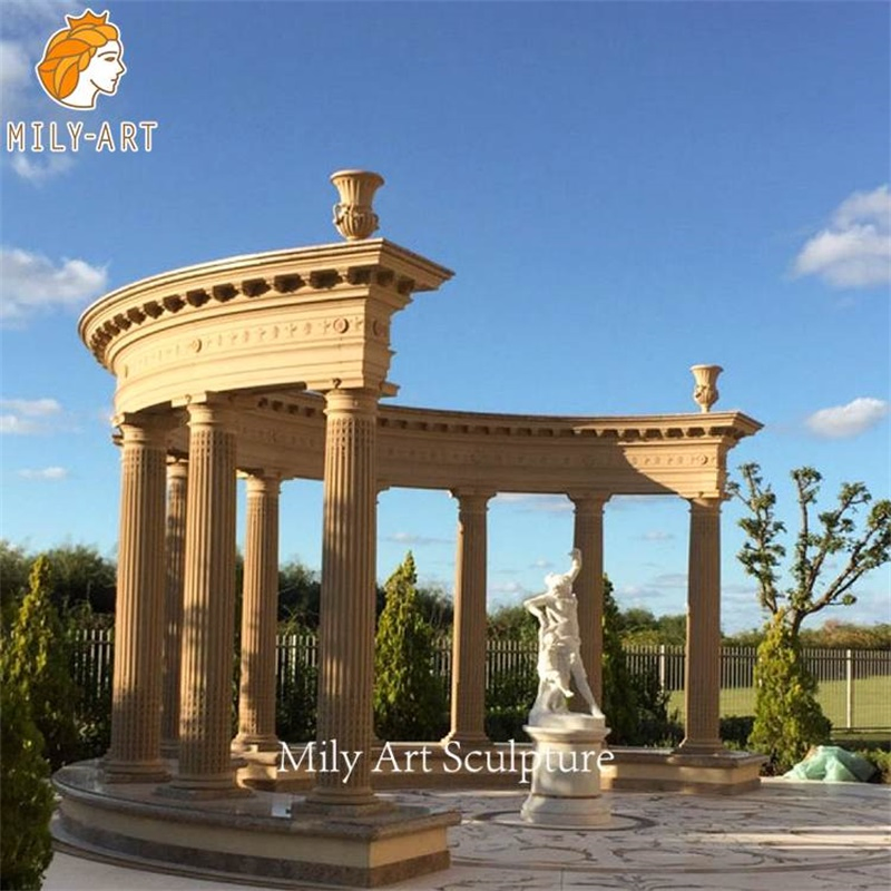 Large Outdoor Decorative Building Marble Column for Sale