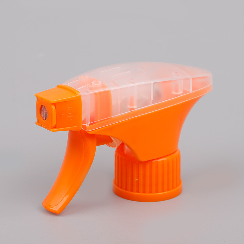 High Quality Plastic Spray Head Trigger Sprayer for Household Cleaning Dispenser with 24mm 28mm Nozzle Options