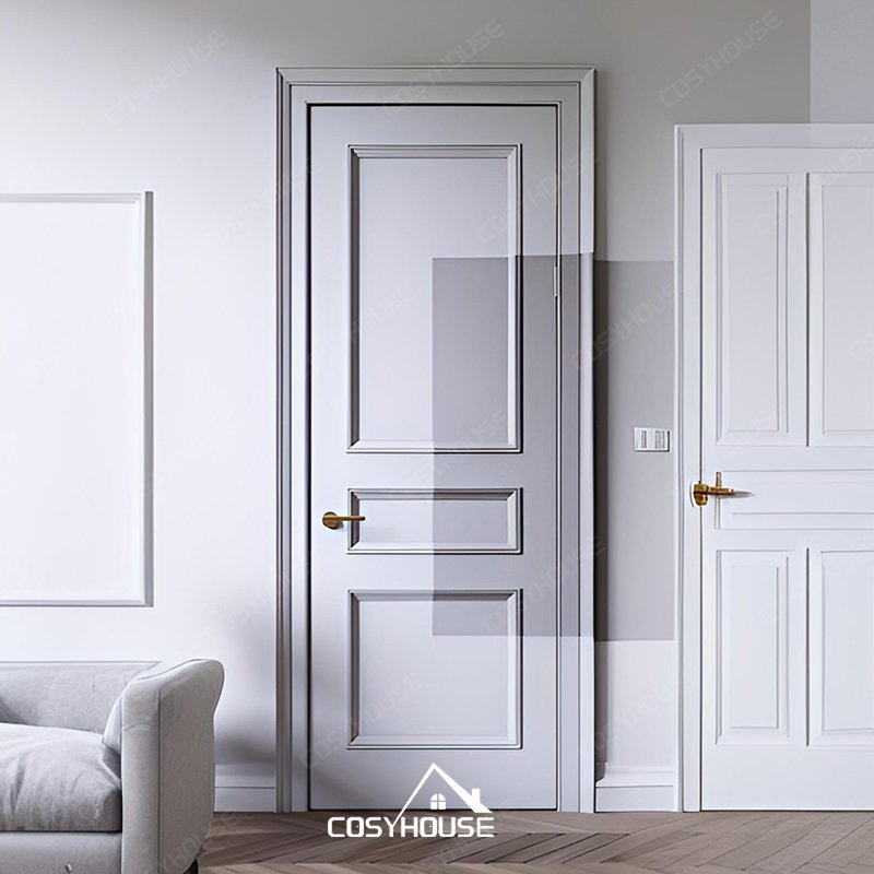 UL 10c/10b/Nfpa 80/En 16034/BS 476/as 1905.1 Certified 30 45 60 90 Minutes Fire Proof Soundproof Apartment Entrance Door Hotel Room Wooden Fire Rated Door
