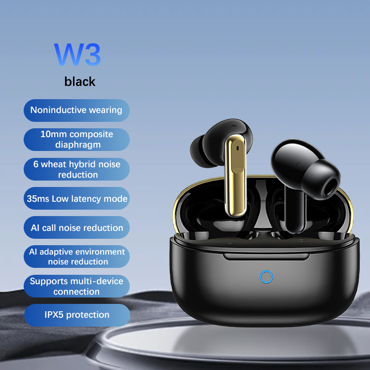 Беспроводные наушники TWS с шумоподавлением и быстрой зарядкой
