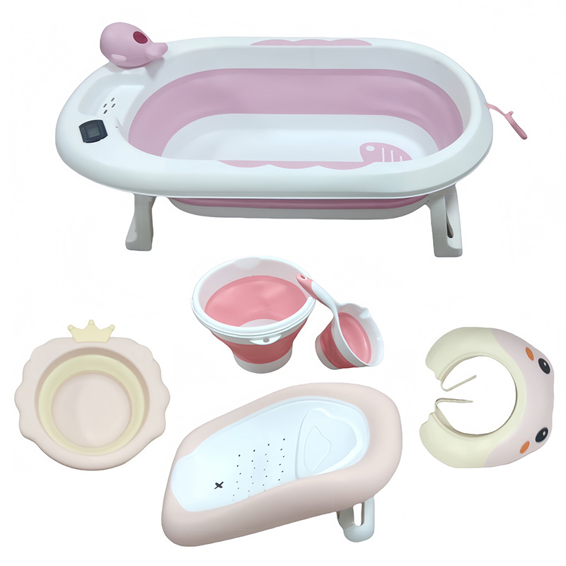 Детская ванночка складная с набором аксессуаров