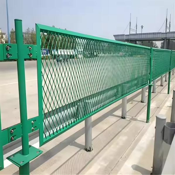 Expanded Metal Mesh High-Speed Diamond-Shaped Steel Plate Isolation Net Bridge Anti-Throwing Net Elevated Anti-Fall Net