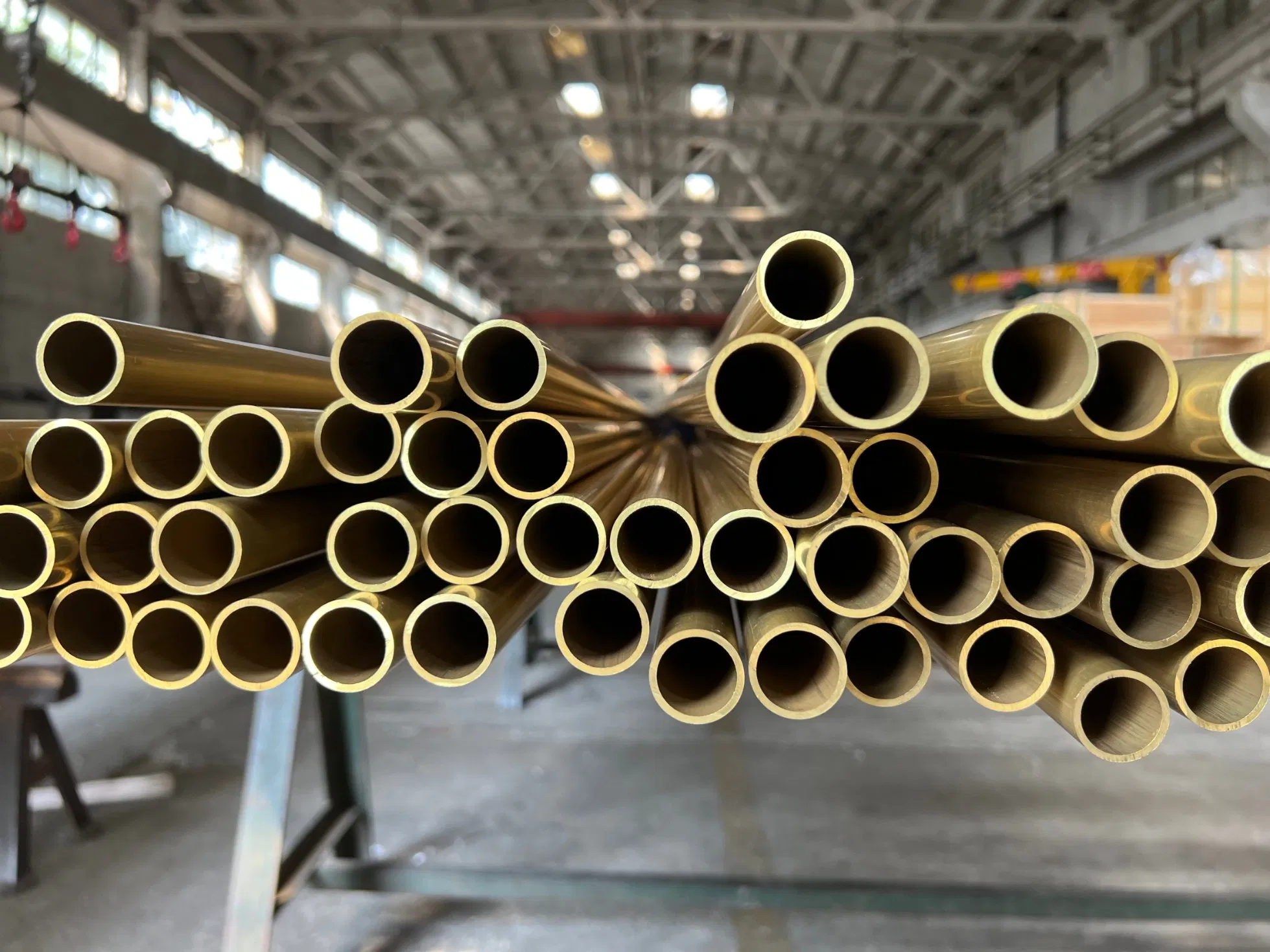 Brass Tube Brass Brass Pipe Hollow Brass Tube H62 C28000 C44300 C68700 Brass Pipe