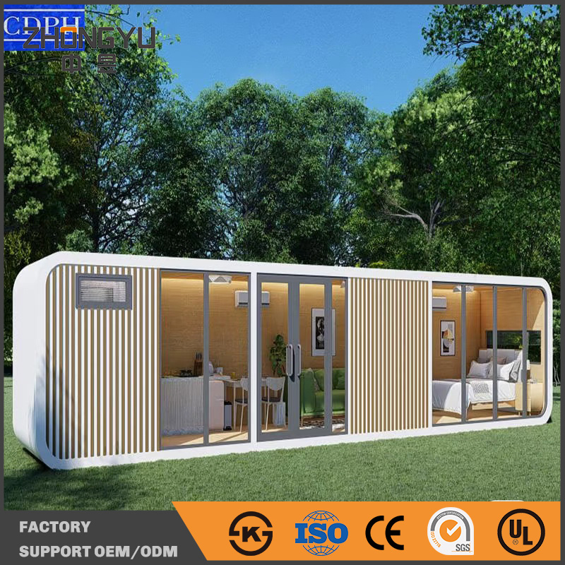 Ultra Spacious Apple House Modular Living Residence Featuring Insulated Steel Structure Smart Utility Integration for All Season Comfort Prefabricated Cabin