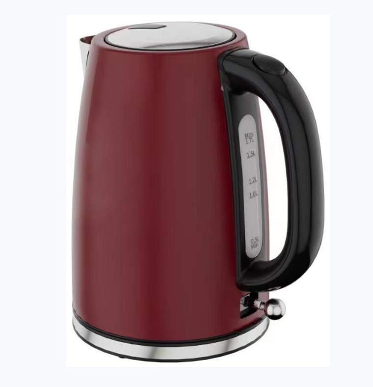1.7L Household Smart Electric Kettle, Stainless Steel Large Capacity Electric Kettle with Light Indicator